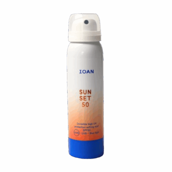 IOAN sun set 50 – invisible setting mist 50