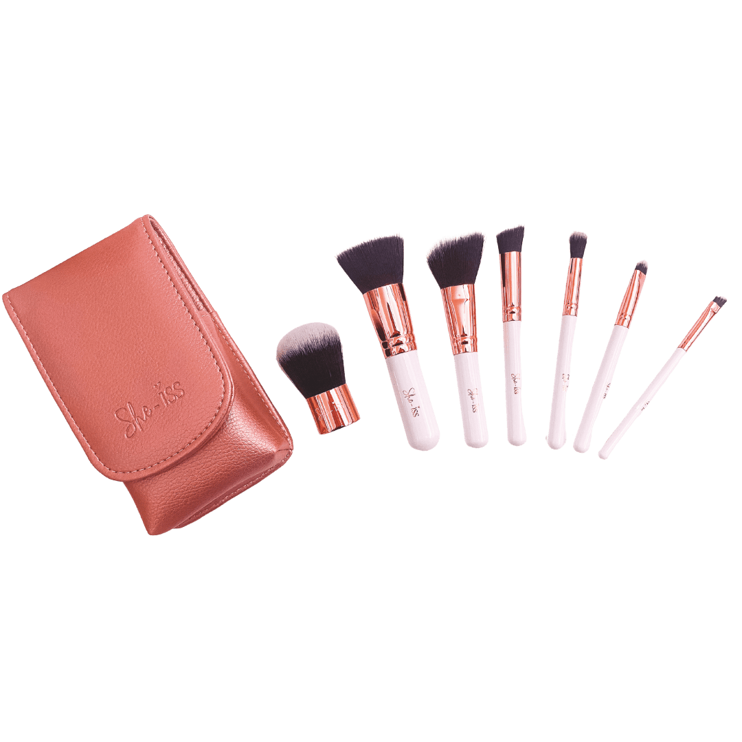 SHE-ISS Reisset Borstels (7-delig)