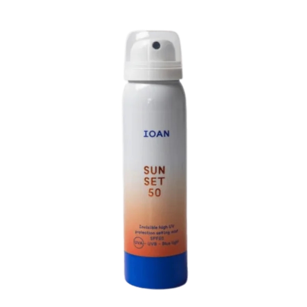 IOAN sun set 50 – invisible setting mist 50
