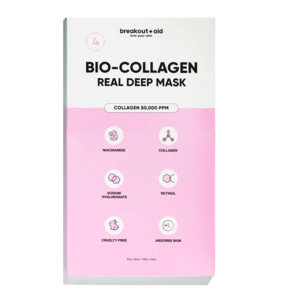 Breakout Aid - Bio-collageen masker voor een stralende huid