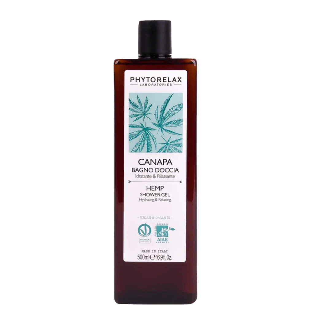 Phytorelax – douchegel (badschuim) met biologische hennepzaadolie