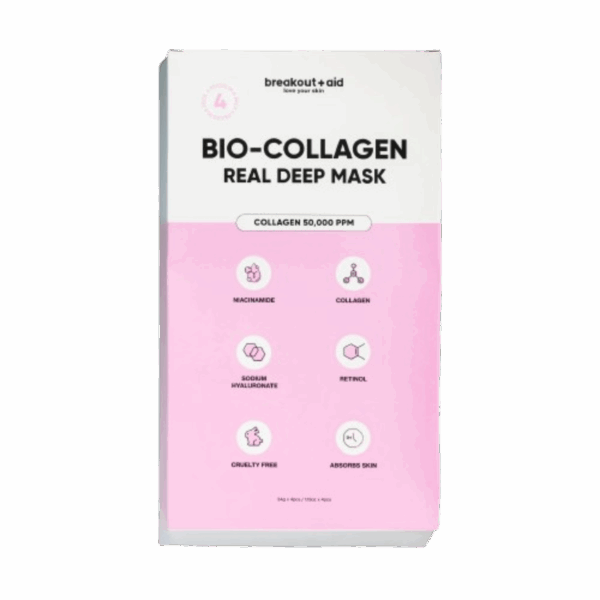 Breakout Aid - Bio-collageen masker voor een stralende huid