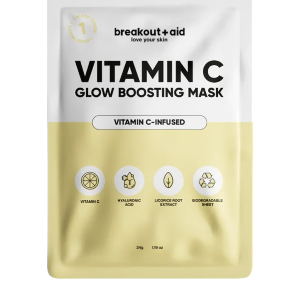 Breakout Aid Vitamin C Glow Boosting masker