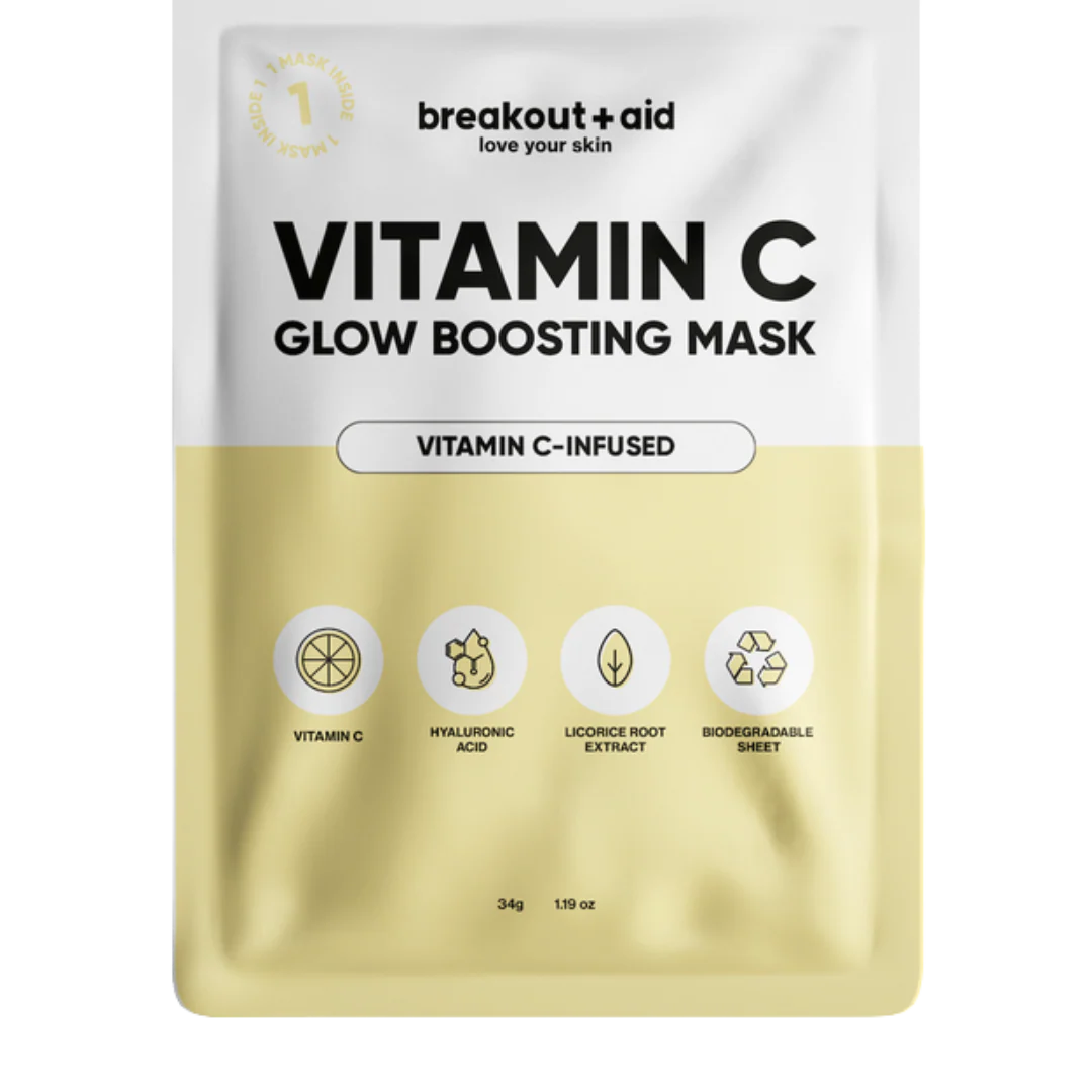 Breakout Aid Vitamin C Glow Boosting masker